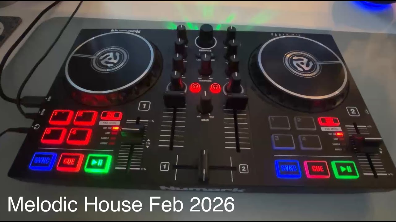 Melodic House Mix - Feb 2026 - Music for focus, work and chill