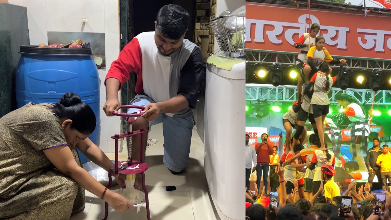 SEMIGE MAKING Machine | Akki Semige | Idiyappam recipe | Rice Noodles | Janamashtami Special