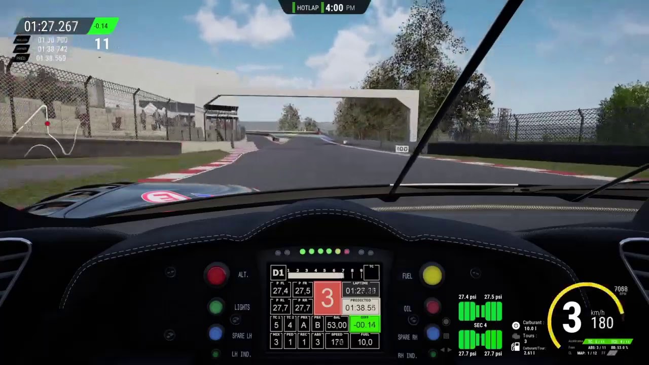 Ferrari 488 GT3 Hotlap 1'38