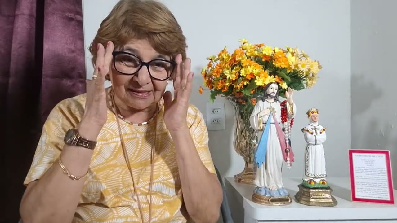 03/02 - Hoje! - a partir das 14h40,  Terço da Misericórdia,  em família,  com  Léia e Sonia ao vivo!