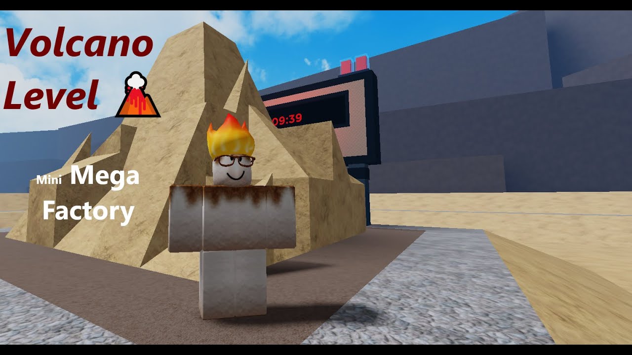 Mini Megafactory: Beating the Volcano level