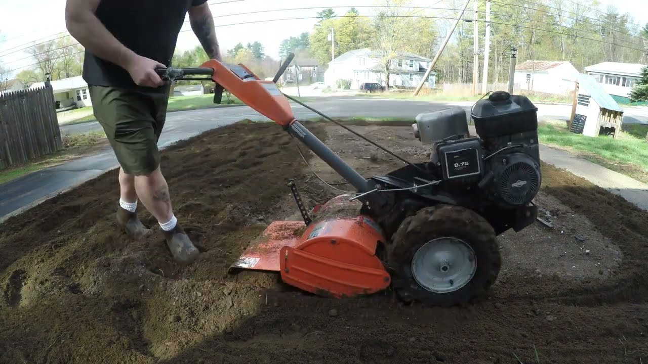 Rototilling our GARDENS 2025