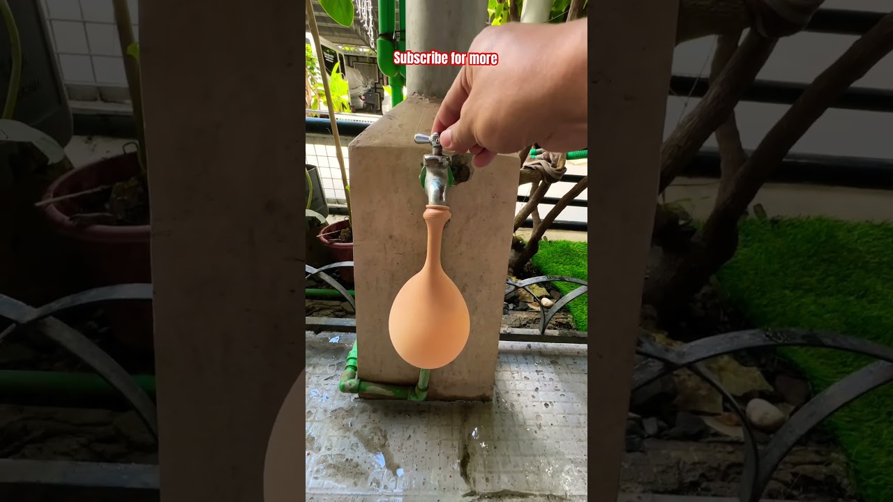 Balloon vs H2O #youtubeshorts