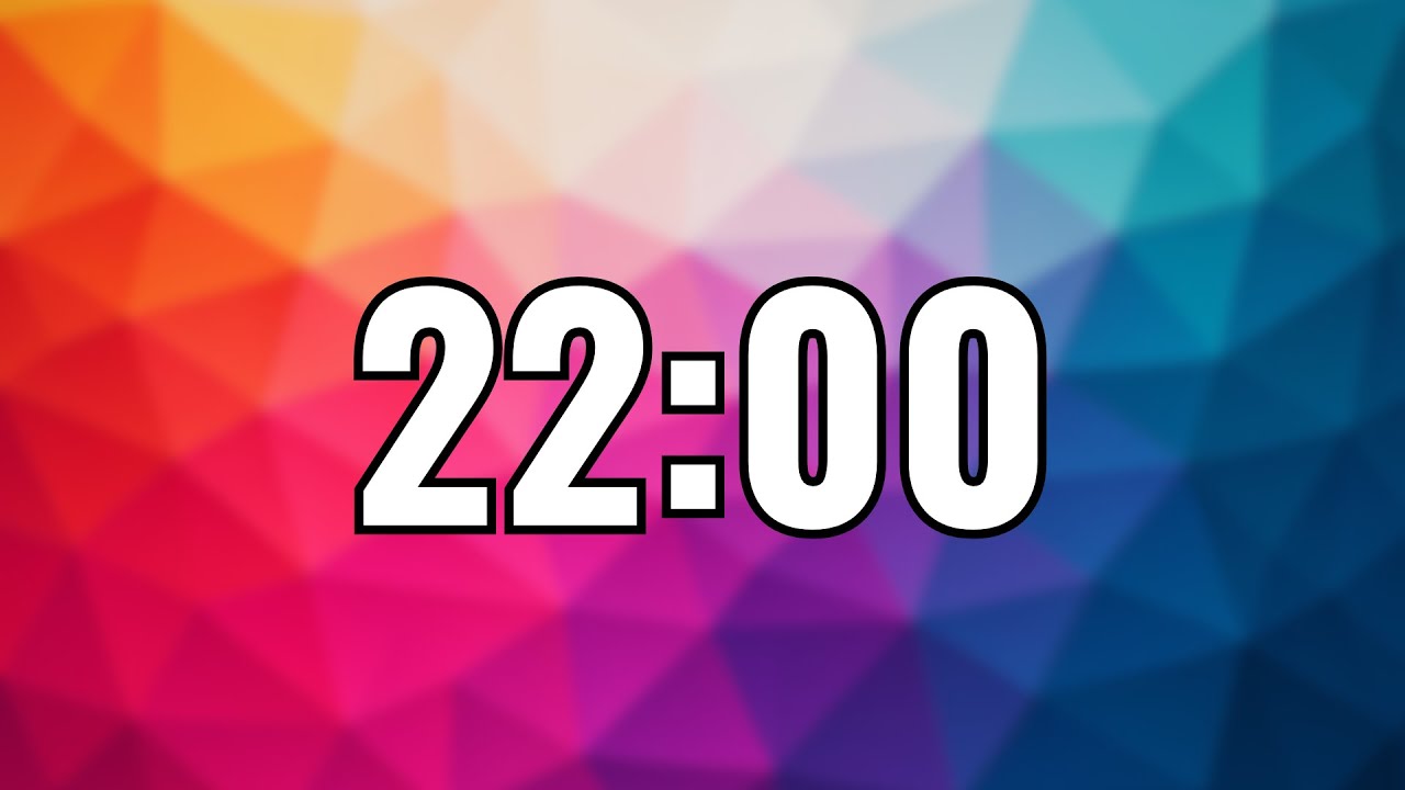 22 Minute Timer
