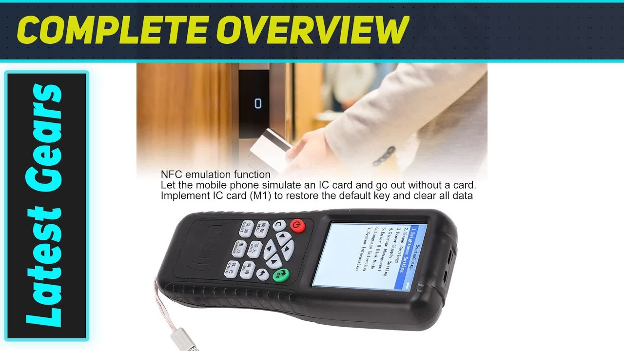 ID Card Reader Copier: Unlock Access Control Secrets!