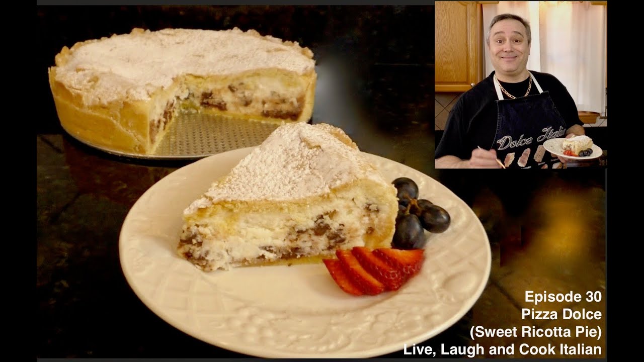Pizza Dolce (Sweet Ricotta Pie)