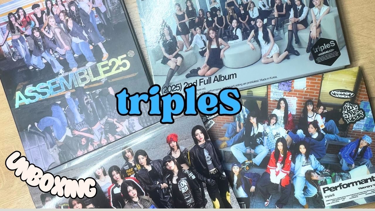 ★ tripleS: распаковка VV Perfomante, Assemble25 *☆ третья часть сбора коллекции ★