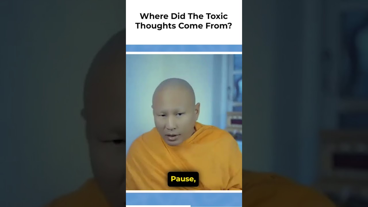 How Can I Stop Toxic Thoughts #toxicthoughts #mindfulness #meditation #wellness