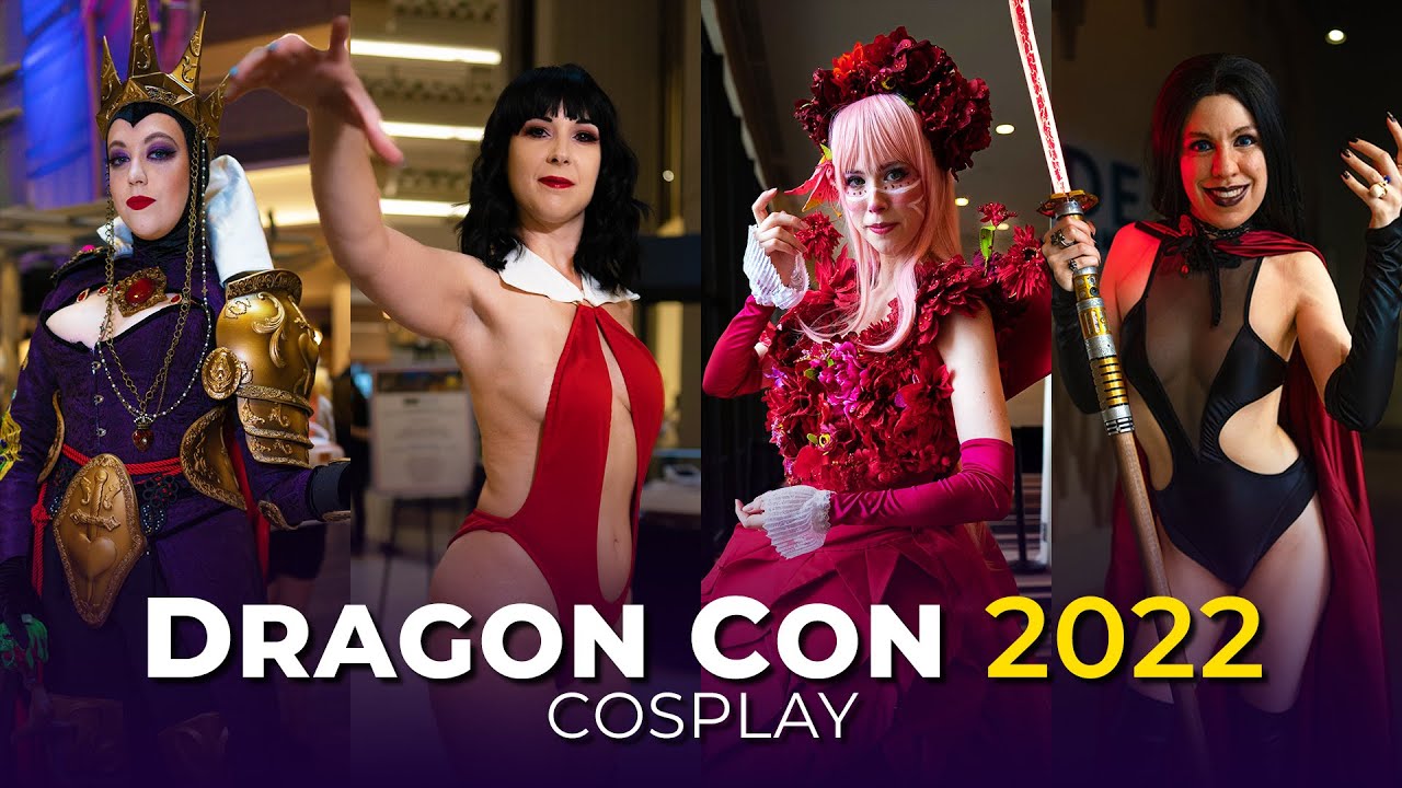 DRAGON CON 2022 4K COSPLAY MUSIC VIDEO COSPLAY HIGHLIGHTS COMPILATION ATLANTA PARTY CON COMIC CON