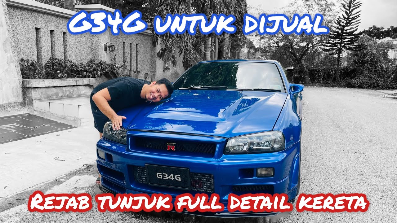 Rejab sedih - GTR R34 untuk dijual