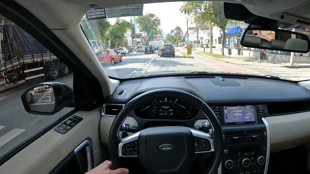 4K POV Drive Brazil - Land Rover Discovery Sport 2.2 HSE Turbo Diesel - GoPro Hero 10 Black