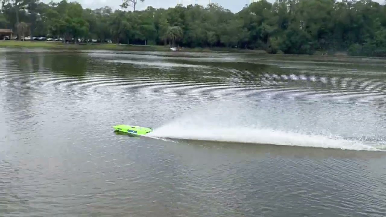 Miss Geico Twin 36'' w/ dual cooling system running Twin Dasboata Props 1ST Test Run 🔥🔥