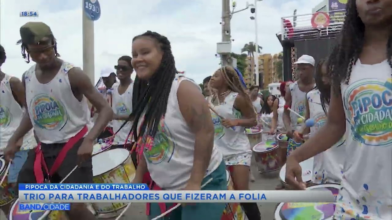 Trabalhadores Curtem Pipoca da Cidadania - Band Cidade