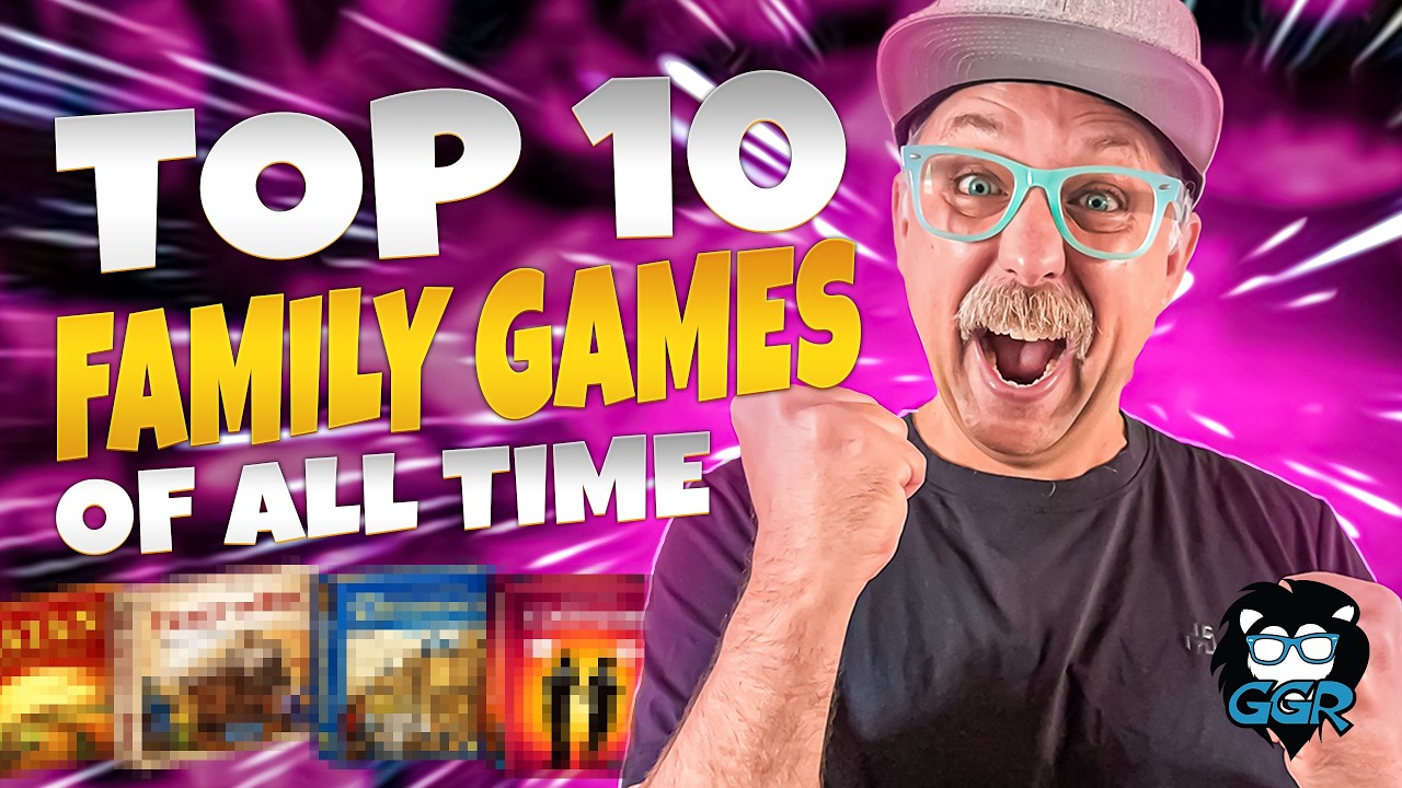 Топ-10 лучших семейных настольных игр всех времён!