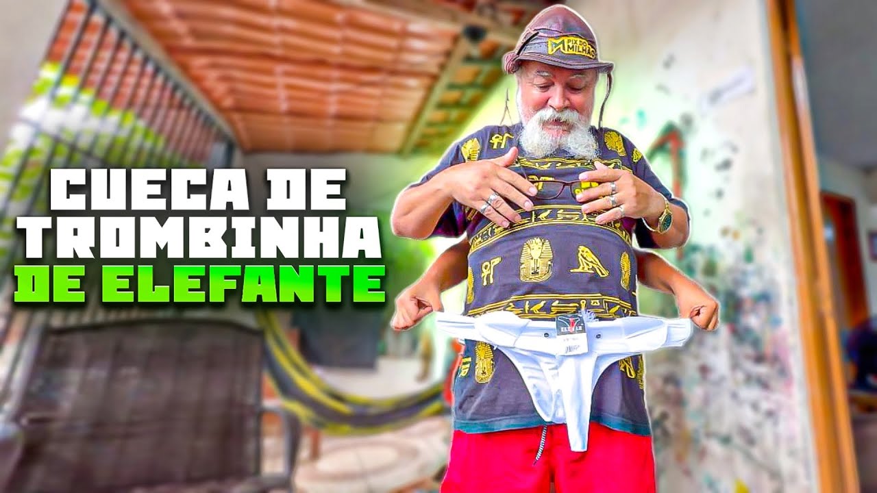 LUIZ DO SOM GANHOU UMA CUECA DE ELEFANTINHO | RECEBIDOS DO LUIZ DO SOM
