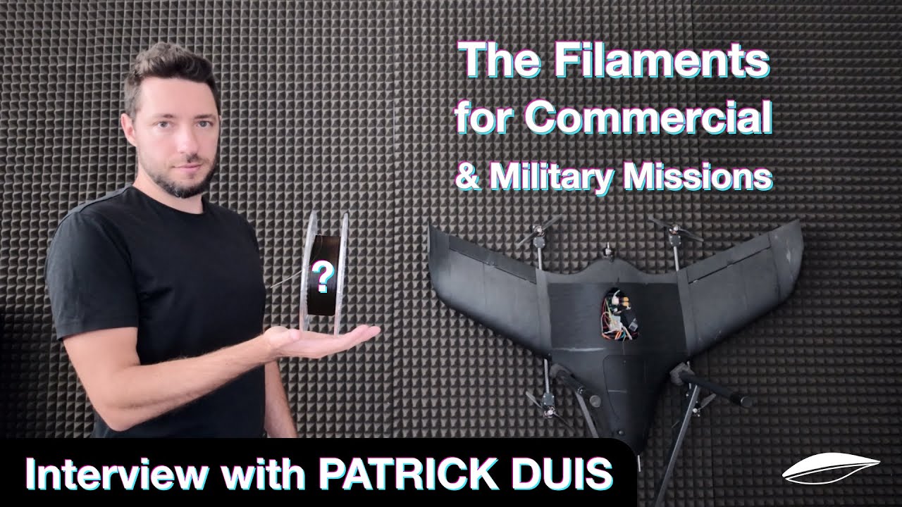 This Startup Makes The Ultimate Filament for 3D Printed Fixed Wing Drones