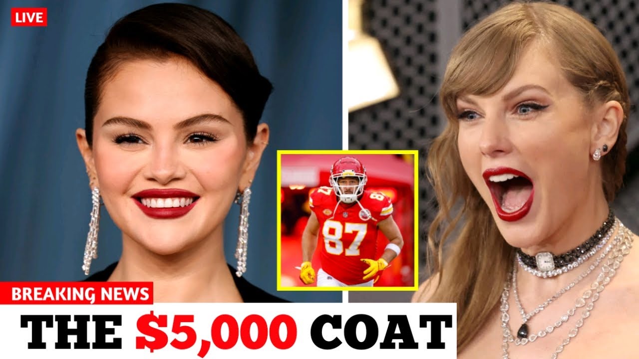 Swift & Gomez's Frigid Fashion Face-Off: $5K Coats at the Chiefs Game
