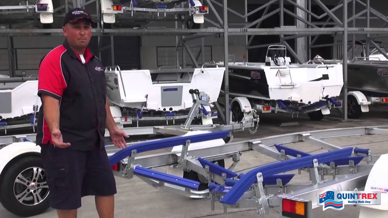 1100kg & 1298kg Quintrex Trailer
