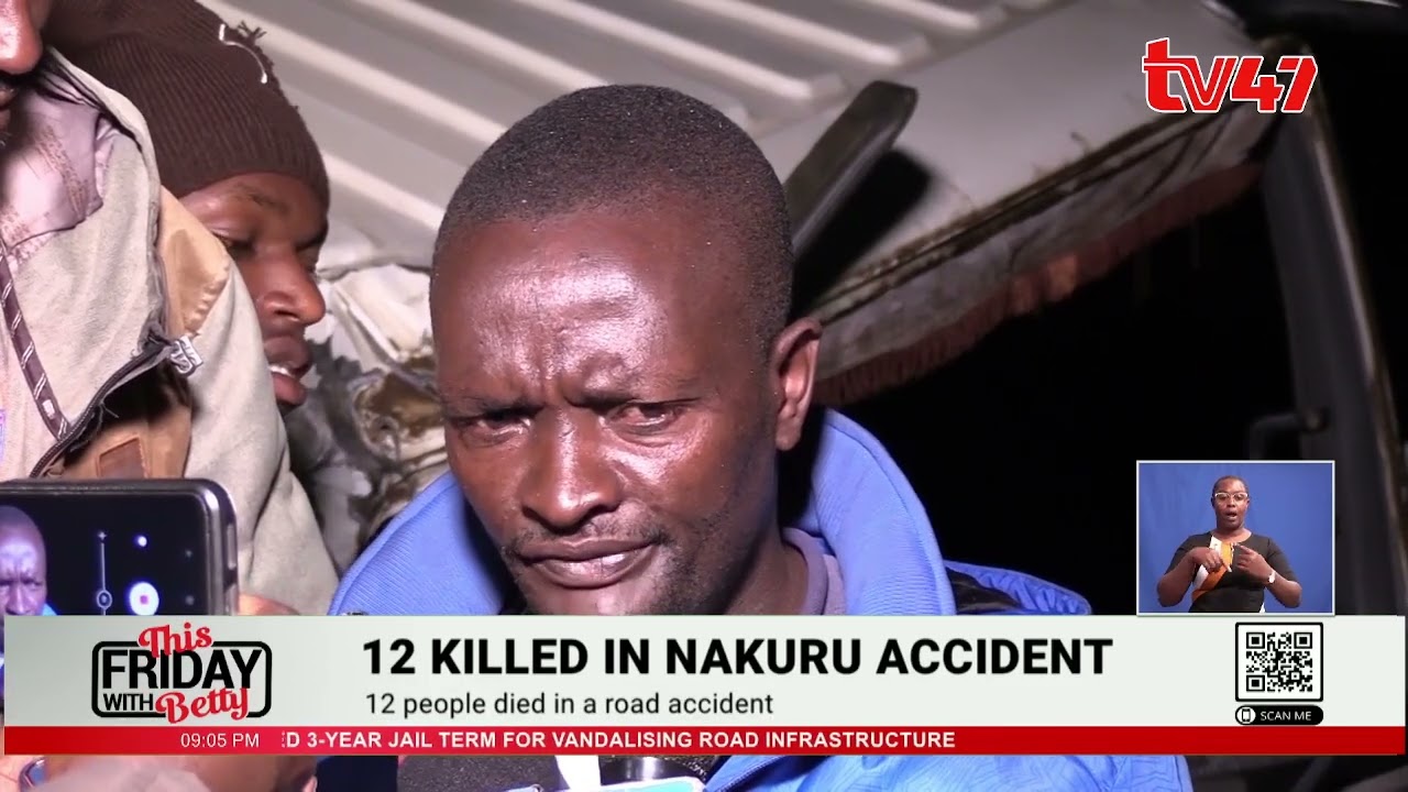 Tragic road accident in Nakuru claims 12 lives – head-on collision