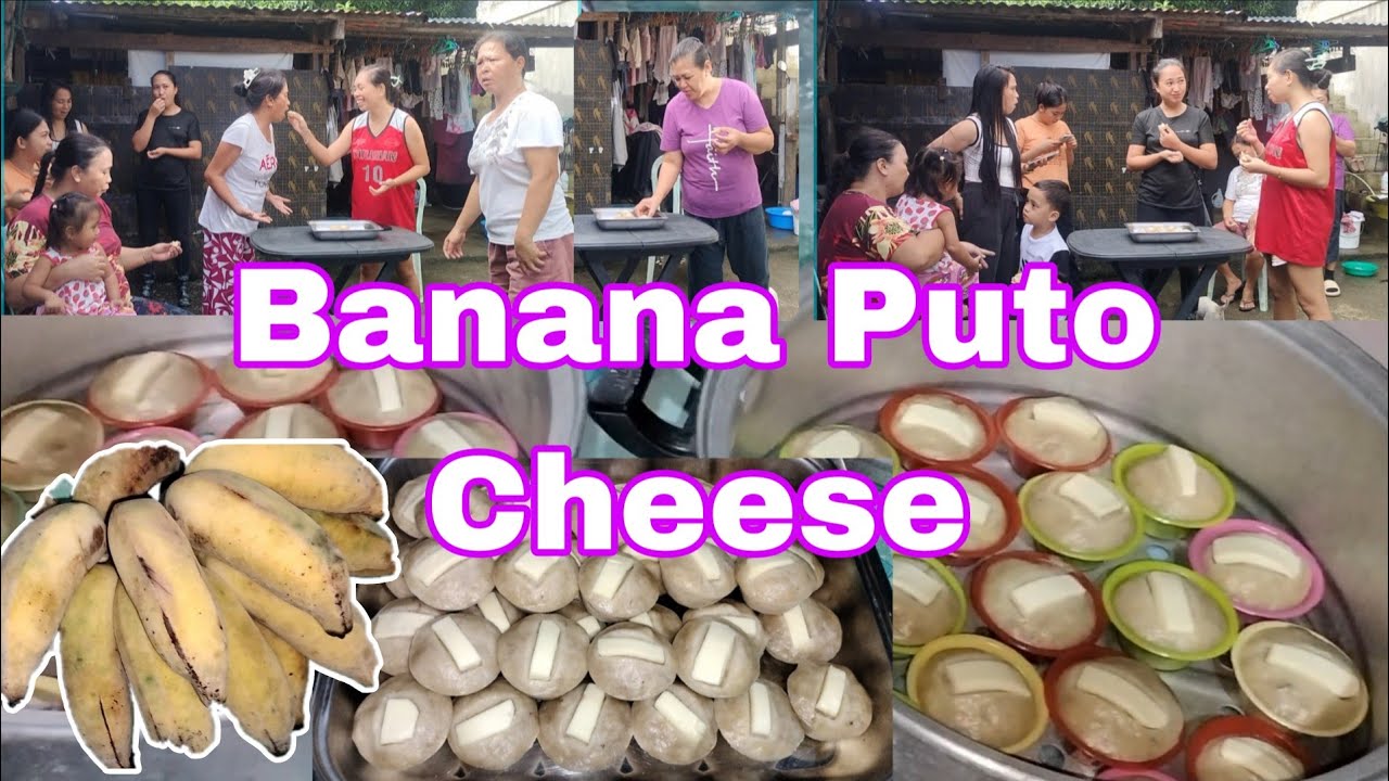 Nagluto ako ng Banana Puto Cheese Vlog#693