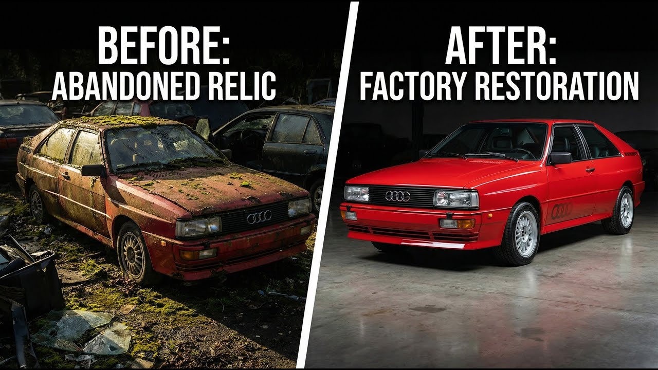 Asmr car restoration Restoration | Full Rebuild of Audi Quattro 1983 | Car restoration