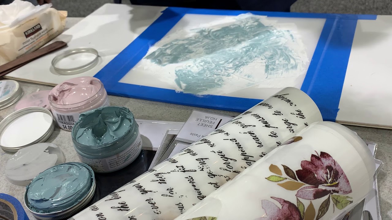 Re-Design with Prima Demo at the 2019 Creativation Booth