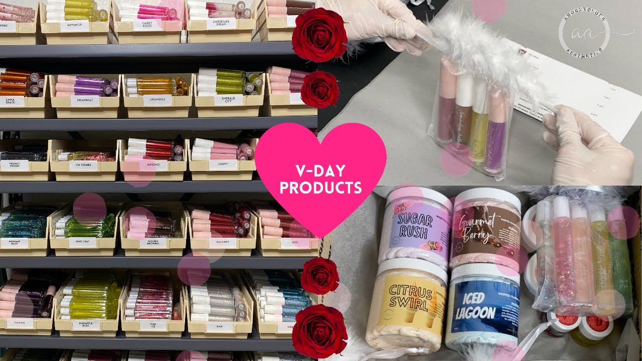 [ASMR] Packing V-Day Orders | HUGE Order (30+ Items)