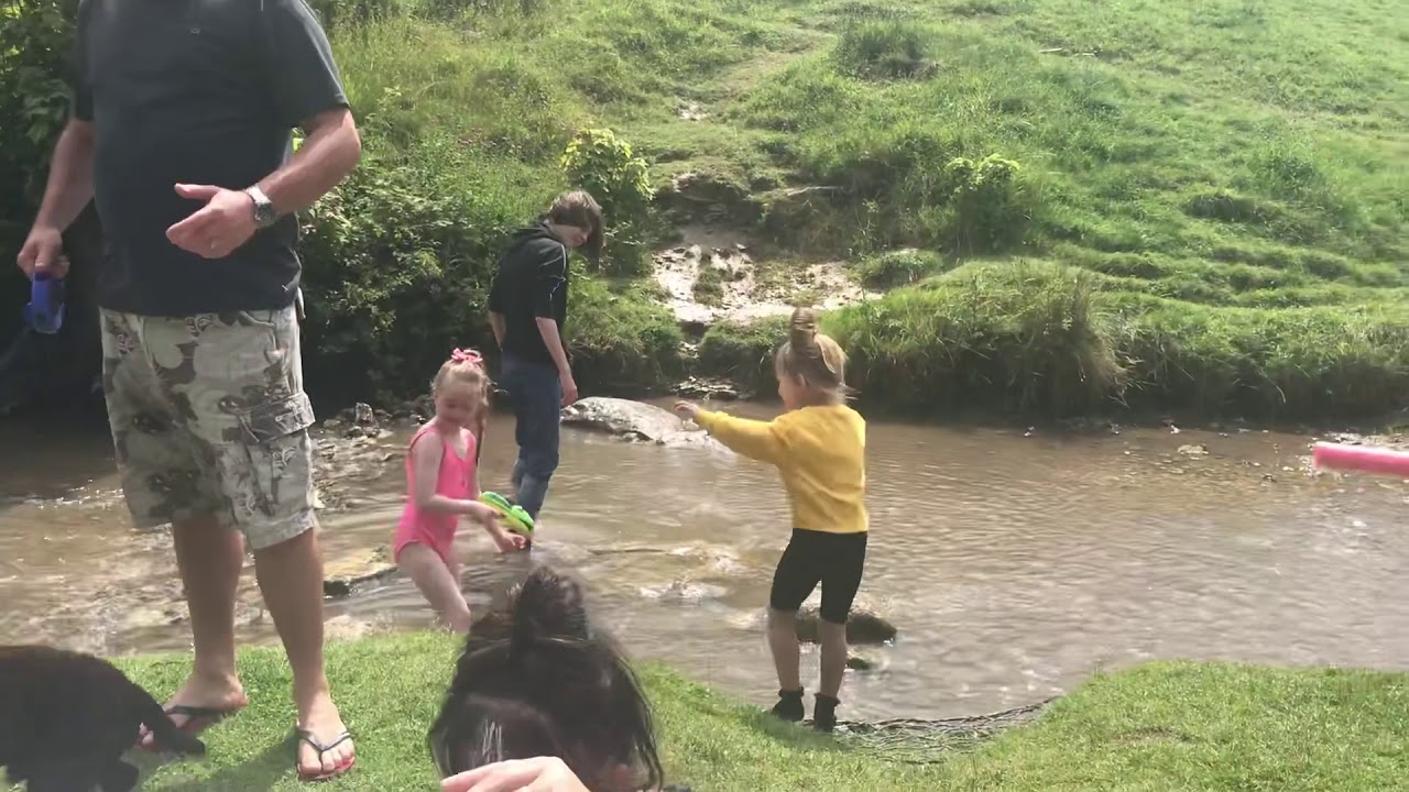 River Plays Water at Hubbard&rsquo;s Hills