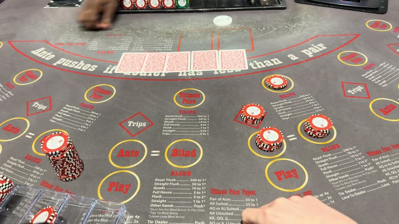 Ultimate Texas Hold’em & Casino War… This Session Got CRAZY!