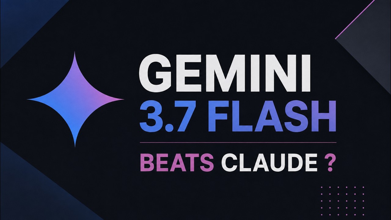Gemini 3.7 Flash от Google &mdash; это БЕЗУМНО круто (реальный тест кодинга)