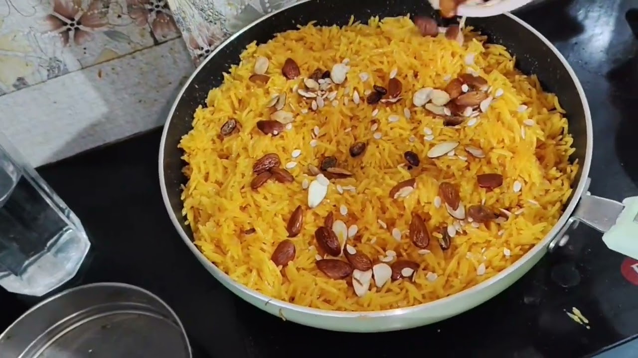 Meetha Zarda | Pati Ka Favorite, Khaakr Bole Hath Katwa Dunga😨 | Recipe Vlog | Ufd Kitchen 