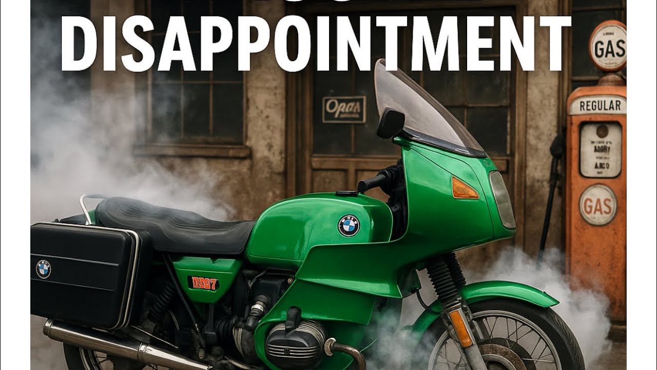 First Test Ride Of The R100/7 Massive Disappointment!!