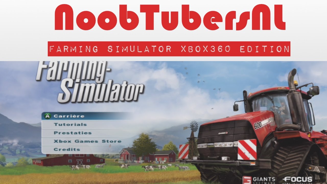 Farming Simulator Xbox360 - Let's Play - Westbridge Hills #01