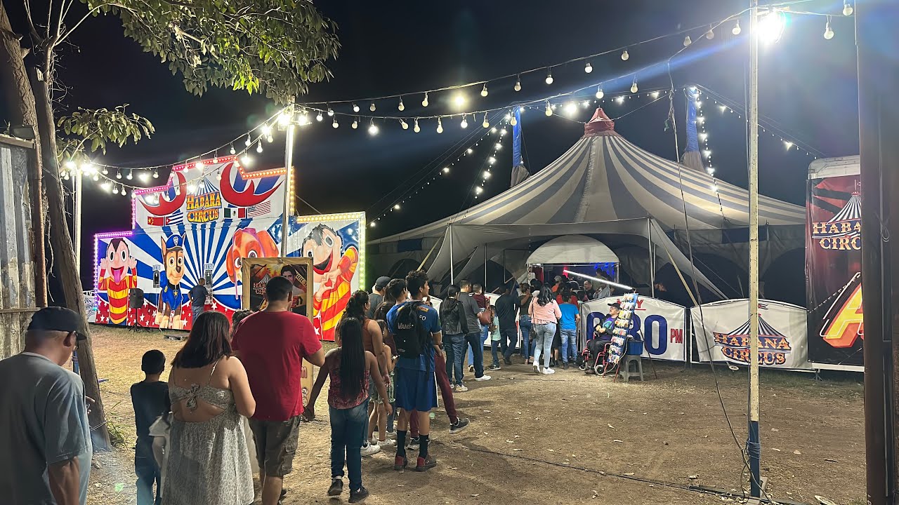 En el grullo está el circo Habana circos # 1