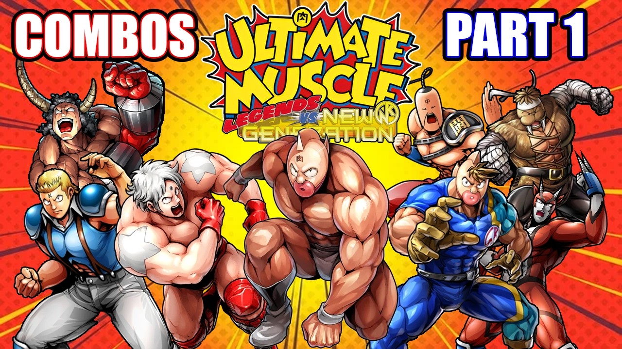 ALL CHARACTER COMBOS Part 1 - Ultimate Muscle LvNG