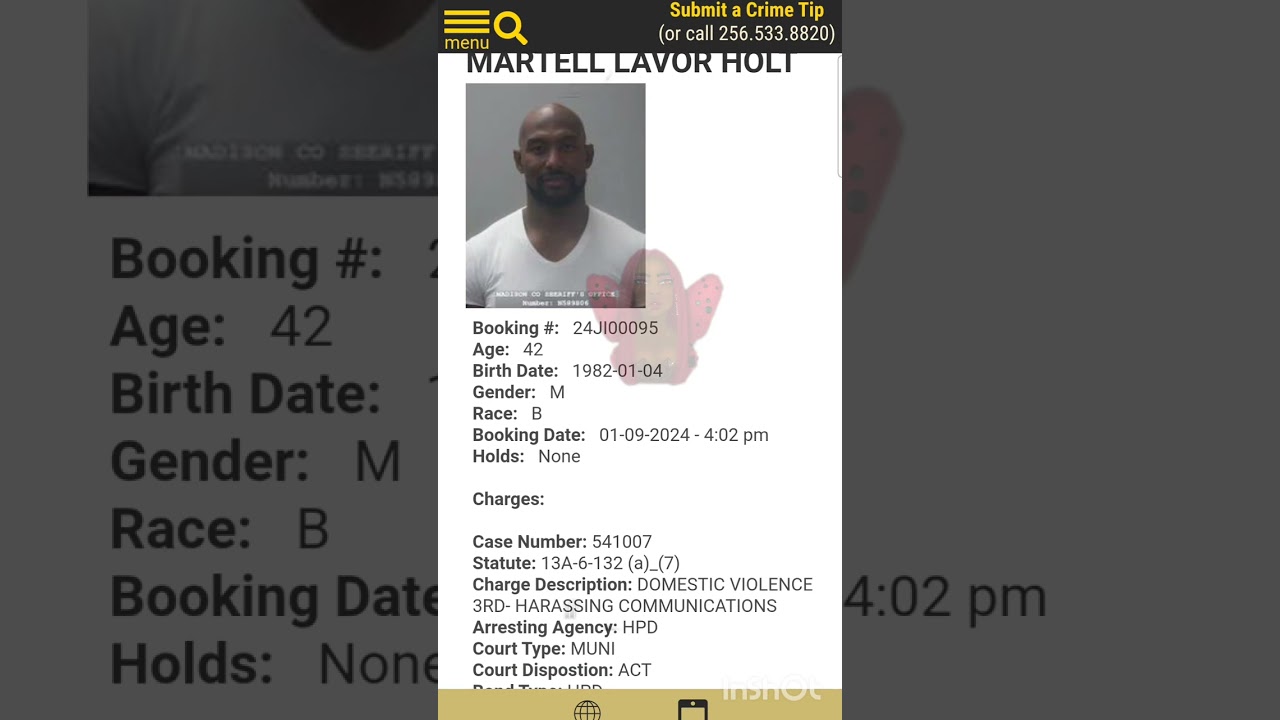 Martell Holt Arrested! #lamh #martellholt #melodyholt