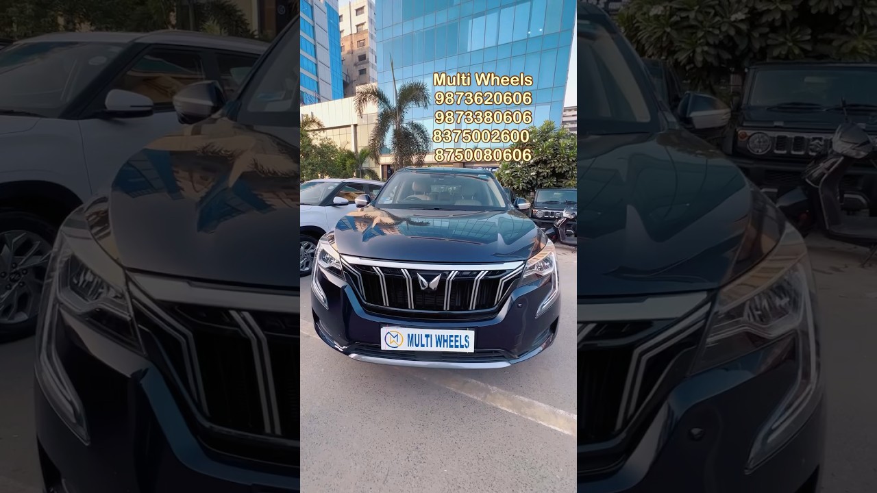 XUV700 Mahindra Car For Sale at multi Wheels NSP Delhi Contact Details in Video