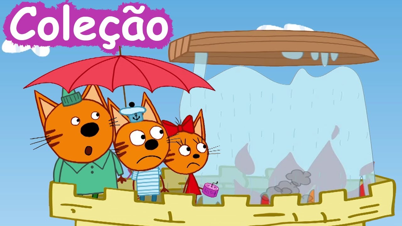 Kid-E-Cats em Portugues | Coleção dos episódios | Desenhos para crianças