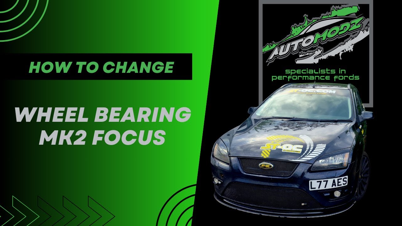 Как заменить передний ступичный подшипник на Focus 2