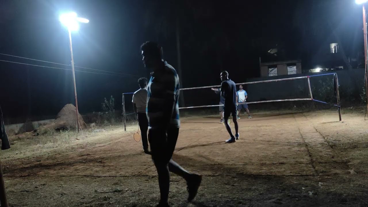 badminton game 