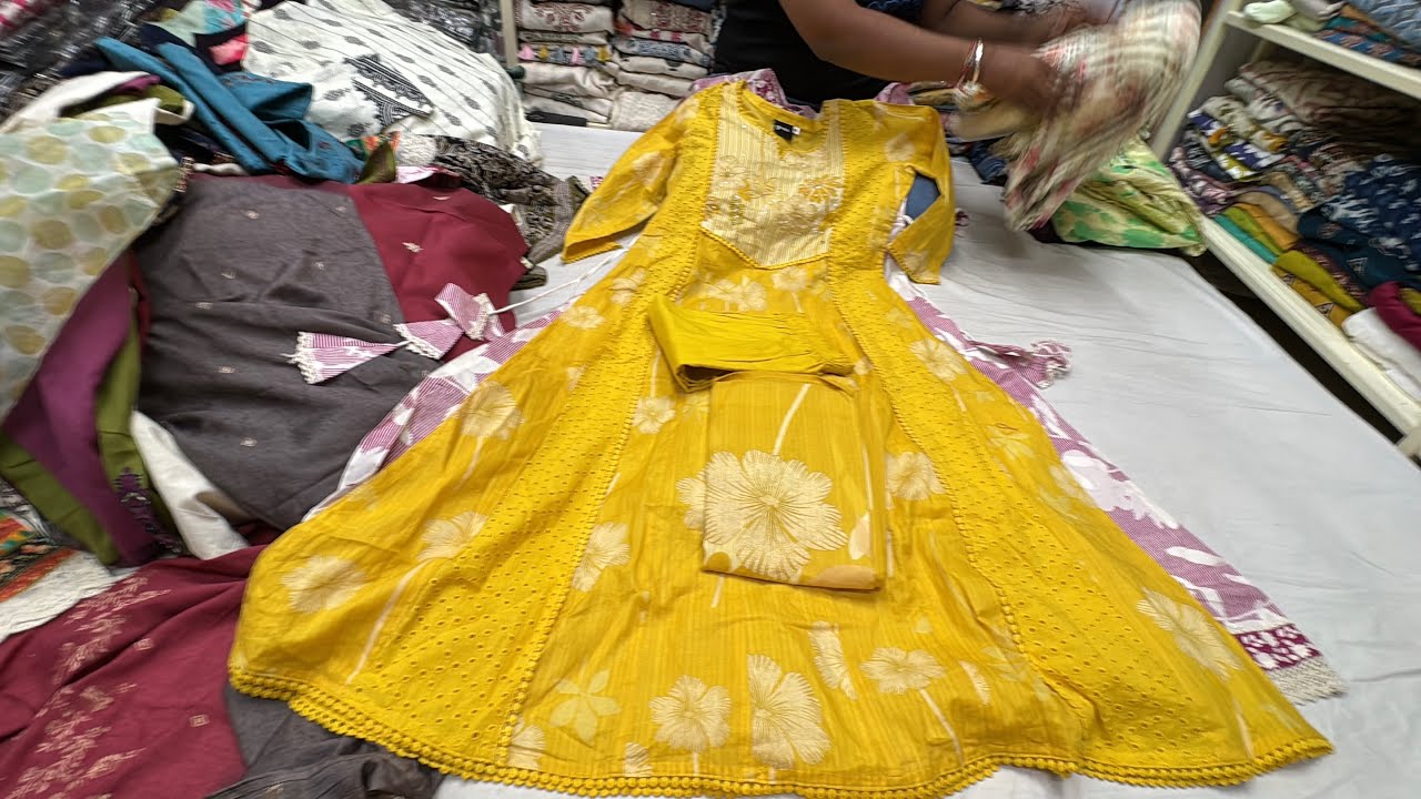 Buy Kurtis & Kurti Sets Wholesale from Chickpet Bangalore | Shipping Available