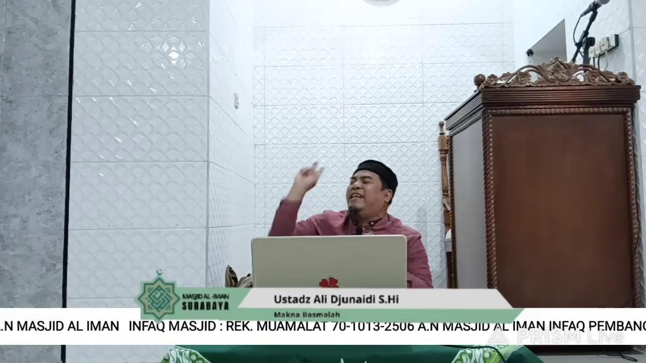 Siaran langsung Masjid Al Iman Surabaya