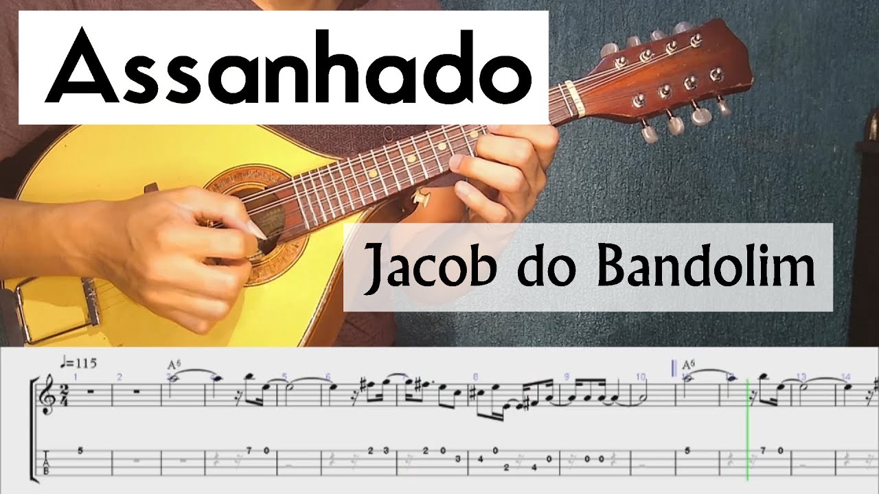 Como tocar ASSANHADO no Bandolim | TAB e Partitura | Tutorial de Bandolim #1