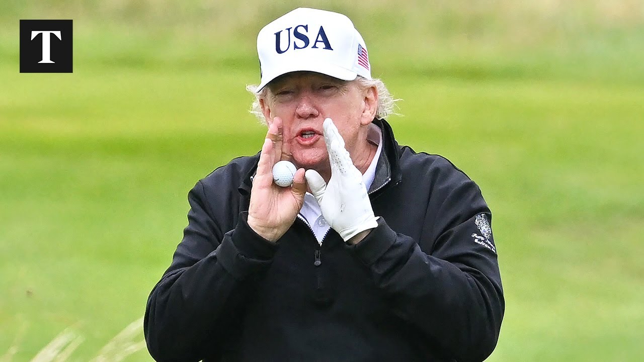 LIVE: Donald Trump Visits Turnberry Golf Course in Scotland