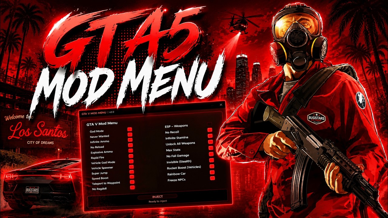 GTA 5 Mod Menu PC 2026 | Free Online Hacks, Kiddions Cheat & Money Hack [UNDETECTED]