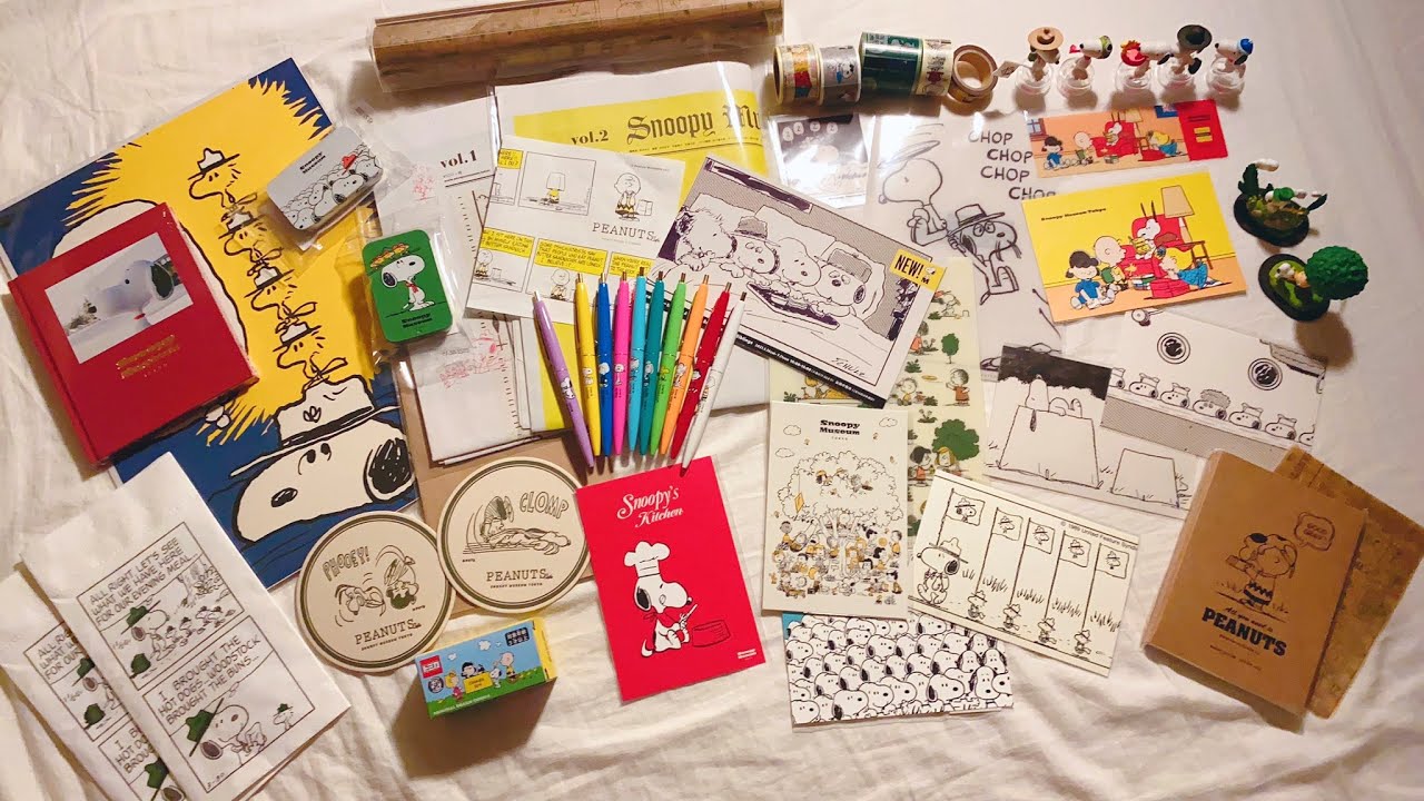 スヌーピーミュージアムの購入品🐶🙌✨