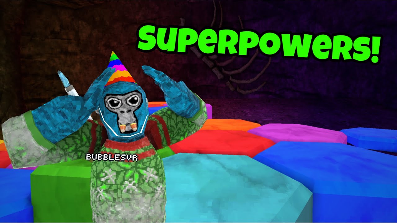 I Got SUPERPOWERS In GORILLA TAG!!