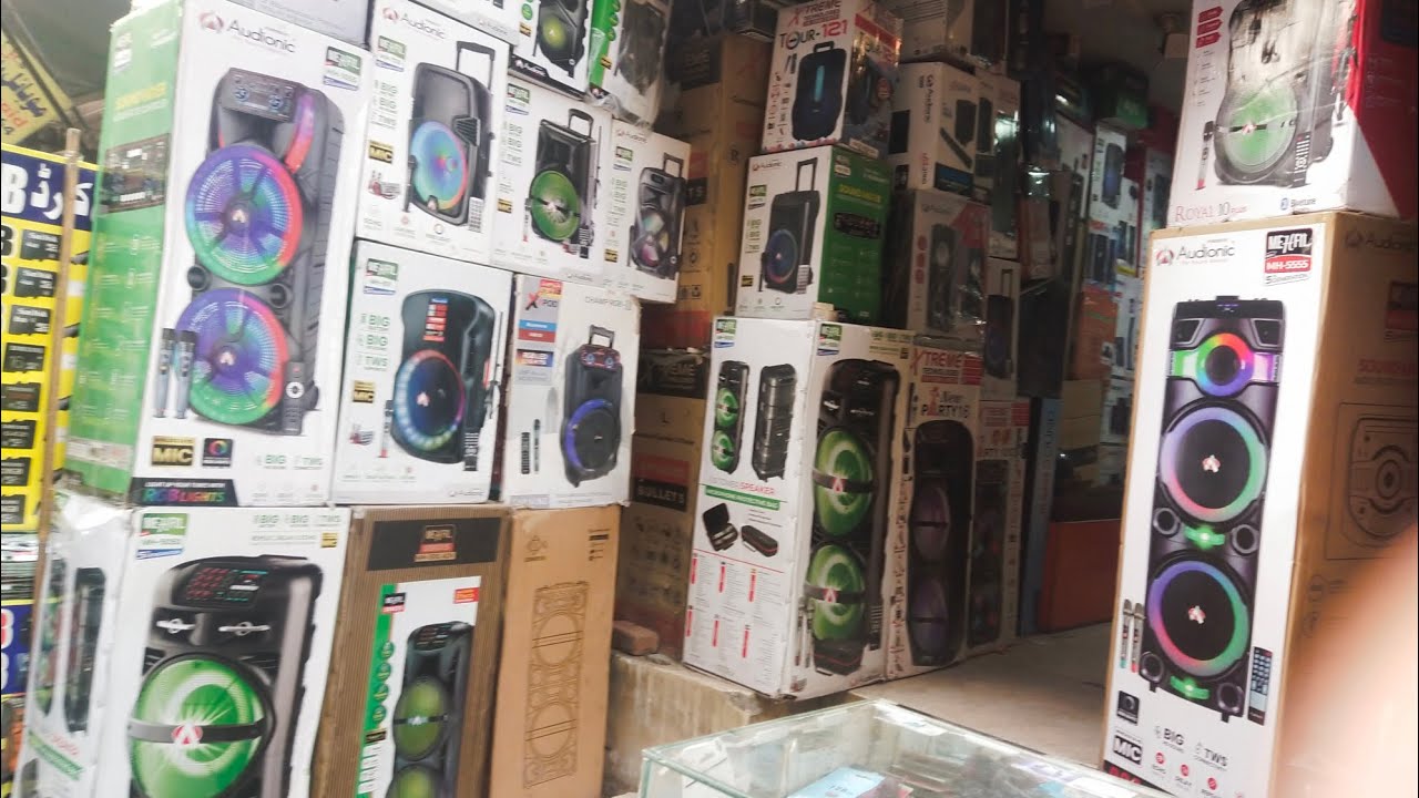 450 se start wofar speaker ayyan traders Hall Road Lahore part 1