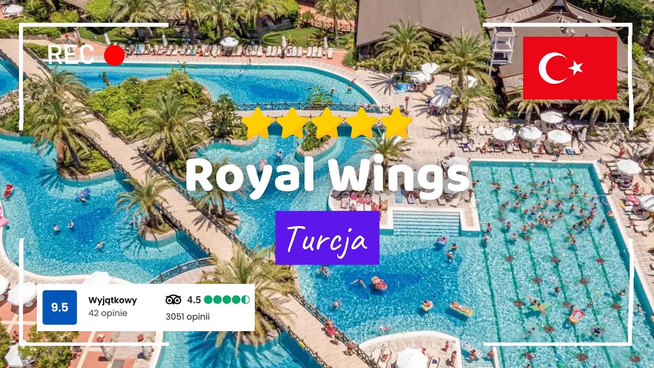 🇹🇷 Royal Wings ⭐⭐⭐⭐⭐ &ndash; Luksusowy hotel z aquaparkiem w Antalyi! Rodzinne wakacje All Inclusive
