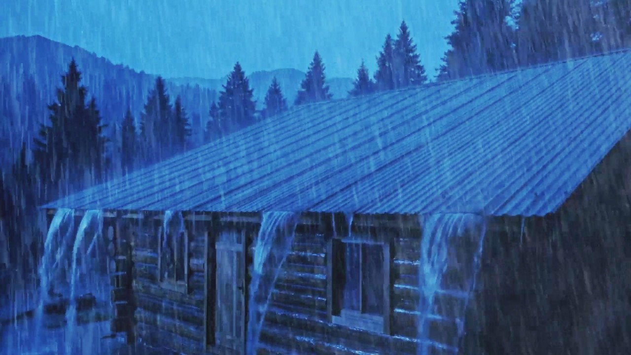🧠⚡ Tired of Pills? 10 Hours Heavy Rainstorm 🌧️ Deep Sleep Ambience for Mental Calm 😴